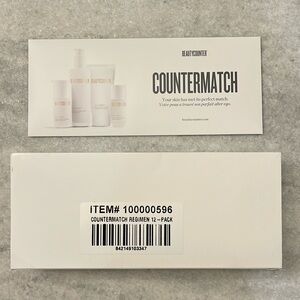 Beautycounter countermatch sample pack 11 in box!!